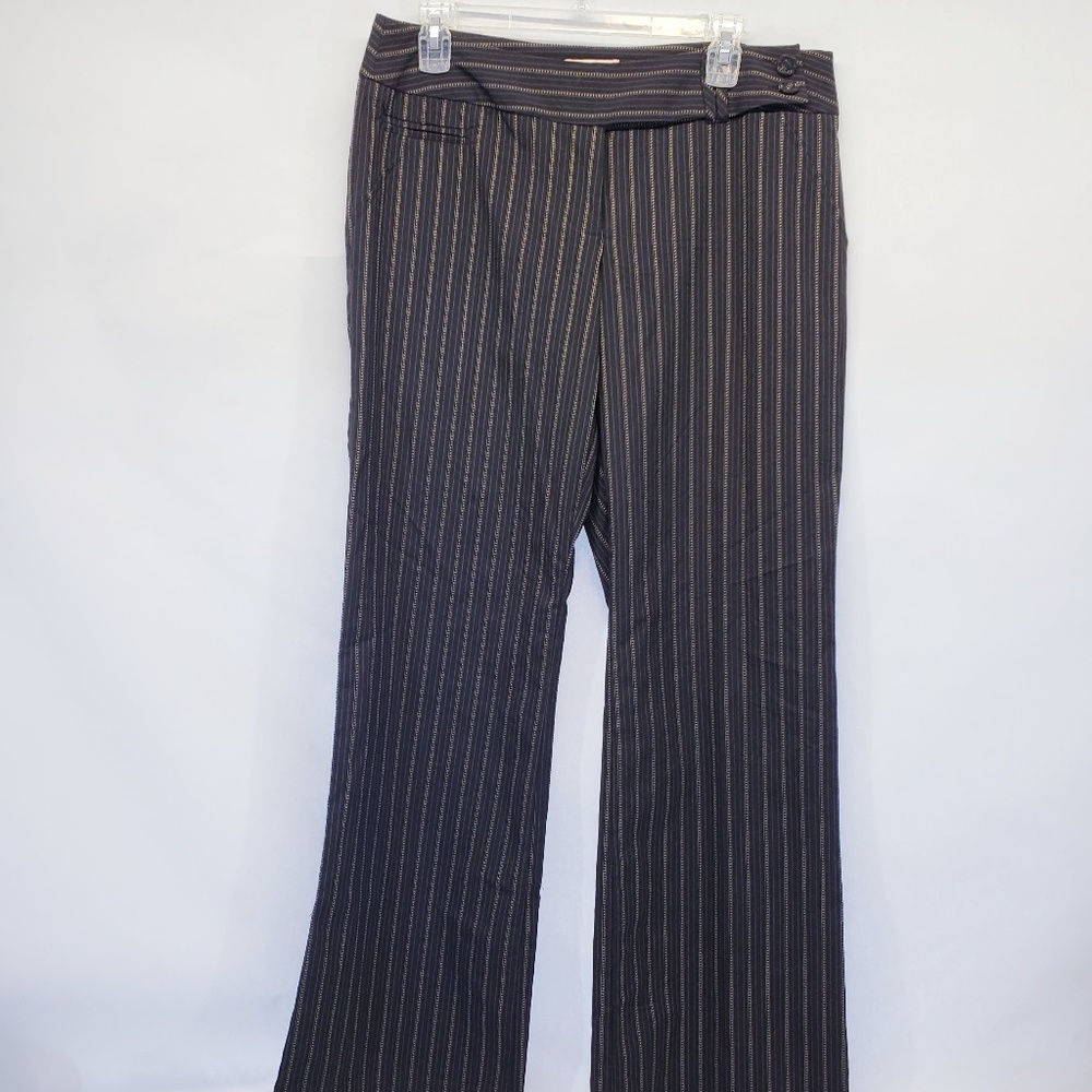 Candie's Brown Pinstripe Pants